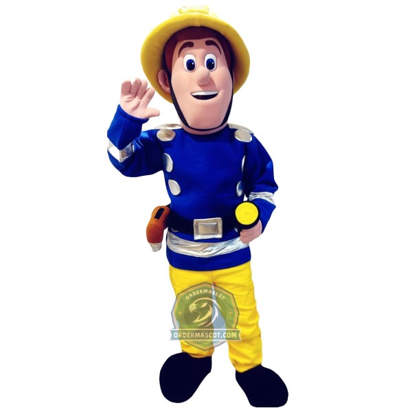 Firefighter Mascot Costume