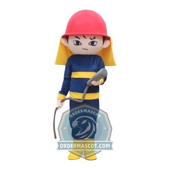 Affordable Ligtweight Firefighter Mascot Costume