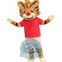 Happy Tiger Mascot Costume For Adult