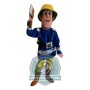 Deluxe Firefighter Mascot Costume