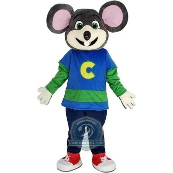 Cute Chuck E. Cheese's Mascot Costume