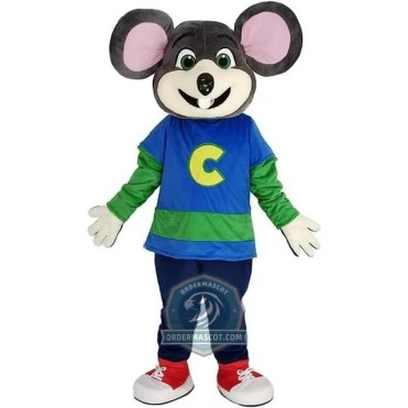 Cute Chuck E. Cheese's Mascot Costume