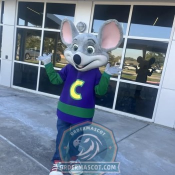 Happy Lightweight Chuck E. Cheese's Mascot Costume