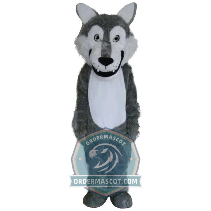 Affordable Wolf Mascot Costume For Adult