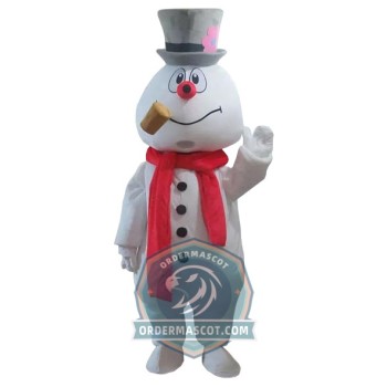 Amazing Affordable Christmas Snowman Mascot Costume