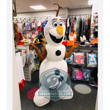 Deluxe Happy Olaf Mascot Costume