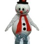 Adult Christmas Snowman Mascot Costume