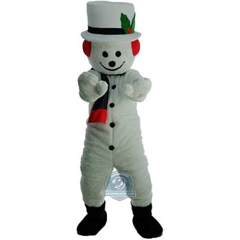 Christmas Snowman Mascot Costume For Adult