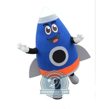 Happy Rocket Mascot Costume