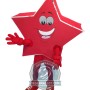 Red Star Mascot Costume