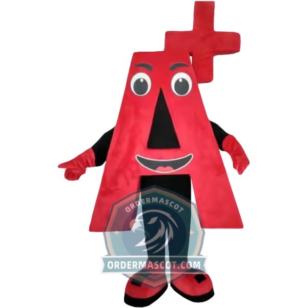 Letter A Mascot Costume