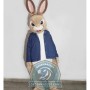 Deluxe Brown Easter Bunny Mascot Costume