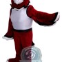 Red Lightweight Eagle Mascot Costume