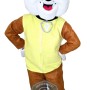 Adult Lightweight Paw Patrol Rubble Mascot Costume