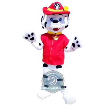 Adult Paw Patrol Marshall Mascot Costume