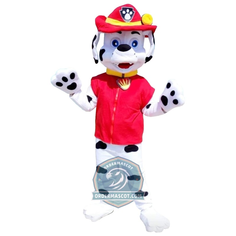 Adult Paw Patrol Marshall Mascot Costume