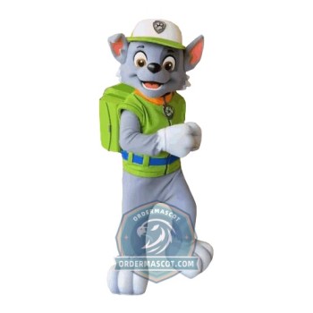 Deluxe Paw Patrol Rocky Dog Mascot Costume