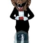 Gentleman Cobra Snake Mascot Costume