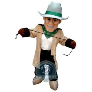 Deluxe Cowboy Mascot Costume
