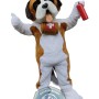 Affordable St. Bernard Dog Mascot Costume