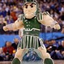Green Spartan Trojan Knight Sparty Mascot Costume