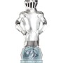 Deluxe Silver Knight Mascot Costume