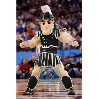 Black Spartan Trojan Knight Sparty Mascot Costume