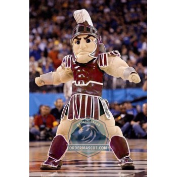 Red Spartan Trojan Knight Sparty Mascot Costume