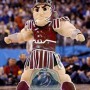 Red Spartan Trojan Knight Sparty Mascot Costume