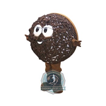 Chocolate Ball Mascot Costume
