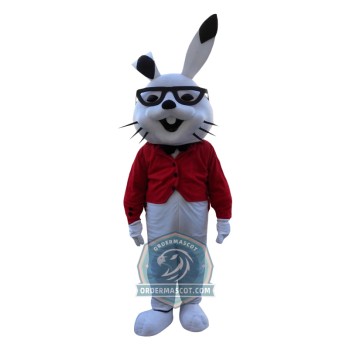 Easter White Rabbit Mascot Costume