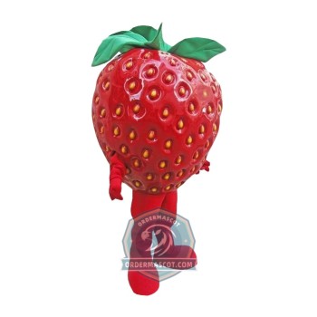 Deluxe Strawberry Mascot Costume