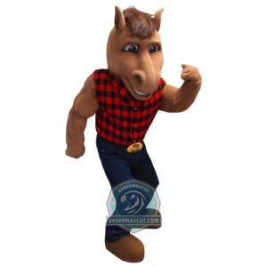 Deluxe Horse Mascot Costume