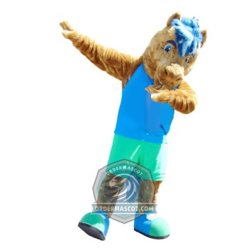 Deluxe Sport Horse Mascot Costume