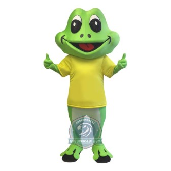 Happy Frog Mascot Costume For Adult