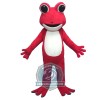 Red Frog Mascot Costume