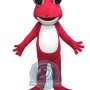 Red Frog Mascot Costume