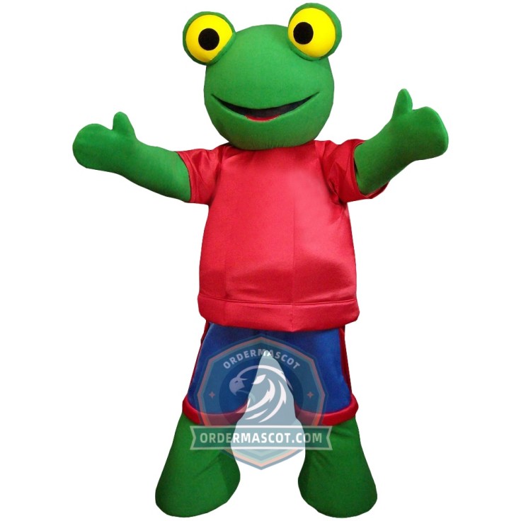 Cute Lightweight Frog Mascot Costume