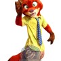 Deluxe Nick Wilde Fox Mascot Costume