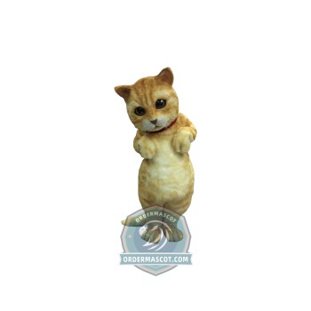 Deluxe Realistic Cat Mascot Costume