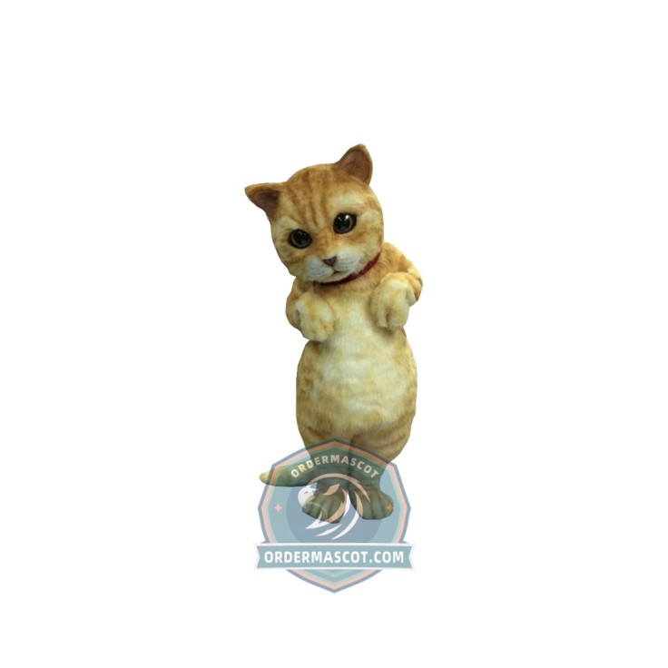Deluxe Realistic Cat Mascot Costume