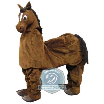 Two Person Horse Mascot Costume
