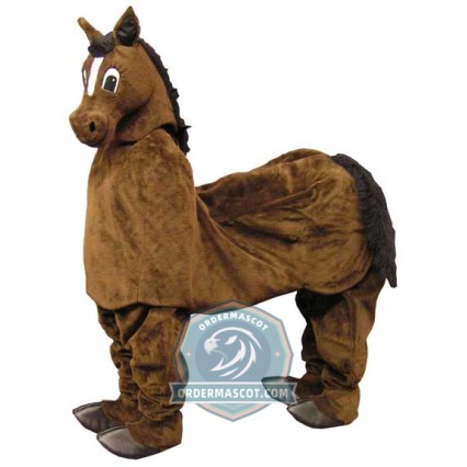 Two Person Horse Mascot Costume