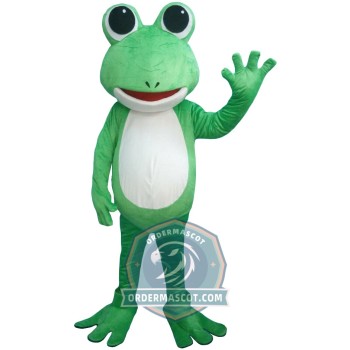 Affordable Green Frog Mascot Costume