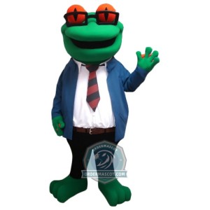 Adult Frog Mascot Costume