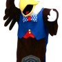 Deluxe American Eagle Mascot Costume