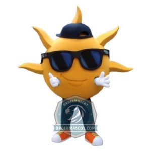 Deluxe Sun Mascot Costume