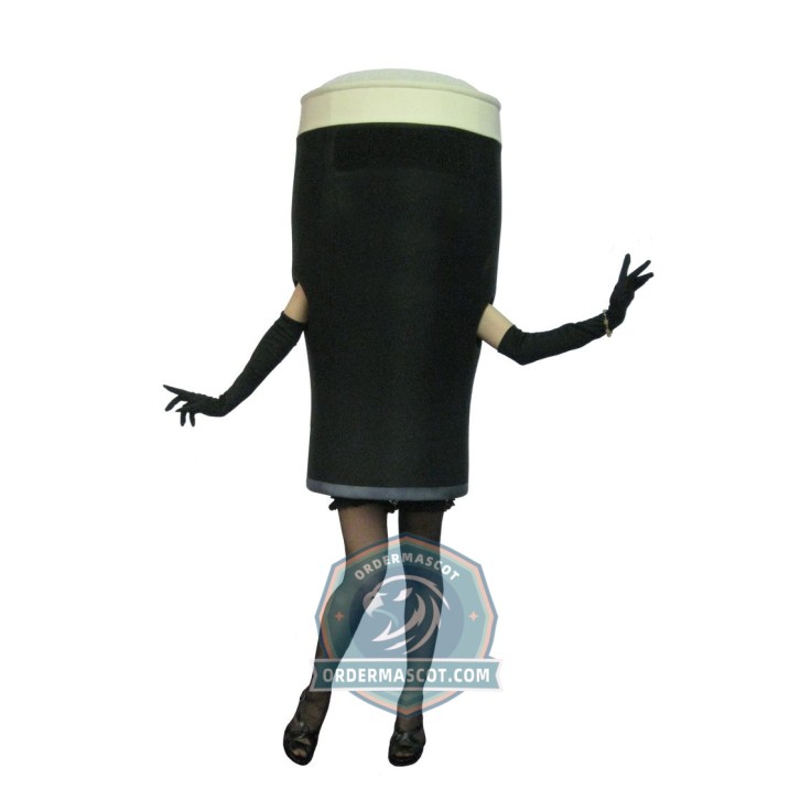 Deluxe Coffee Cup Mascot Costume