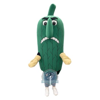 Okra Mascot Costume