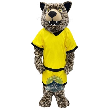 Deluxe Leopard Mascot Costume